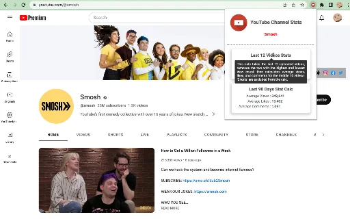 Download YouTube Channel Stats – Analisis Performa Channel Gratis - Screenshot 2