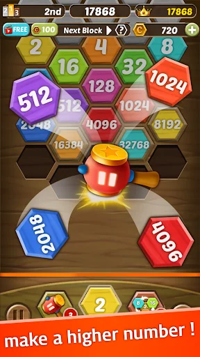 Download Shoot Number 2048 Terbaru – Game Puzzle Angka Seru - Screenshot 3