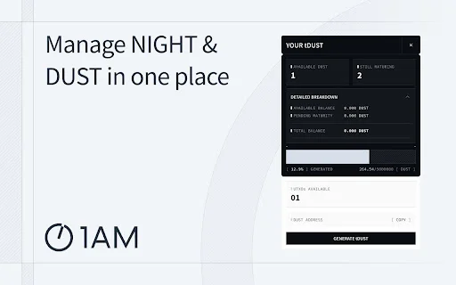 Unduh 1AM Terbaru – Dompet Midnight Network Aman & Mudah - Screenshot 4
