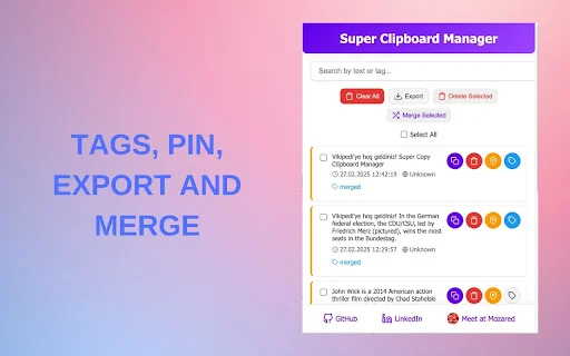 Download Super Clipboard Manager – Kelola Riwayat Copy Paste - Screenshot 1