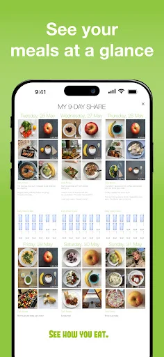 Download Food Diary See How You Eat – Pelacak Makan Praktis - Screenshot 4