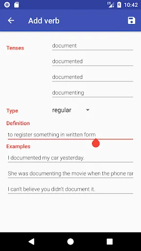 Download English Verbs Terbaru – Kuasai Konjugasi Bahasa Inggris - Screenshot 8