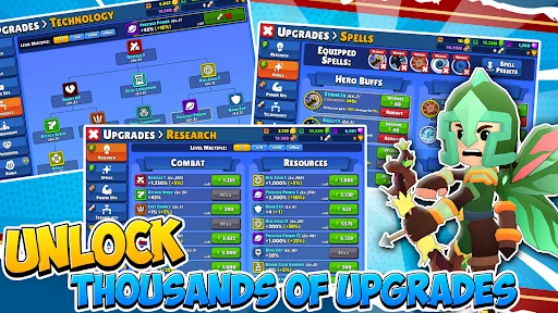 Download Idle Hero TD Terbaru – Game Strategy RPG Offline - Screenshot 11