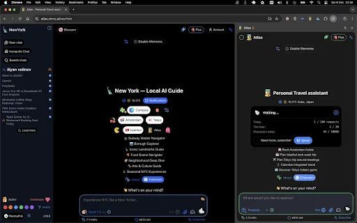 Atlas 🍒: Asisten Perjalanan AI Pintar untuk Petualangan Anda - Screenshot 2