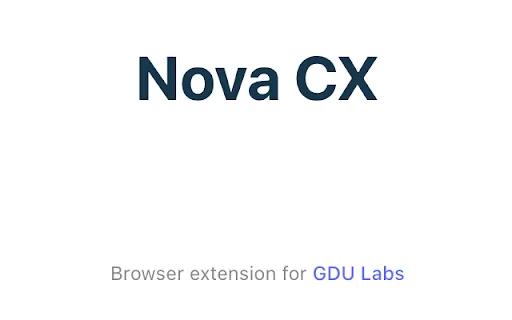 Download Nova Chrome Extension Terbaru – Update Data GDU Labs - Screenshot 1