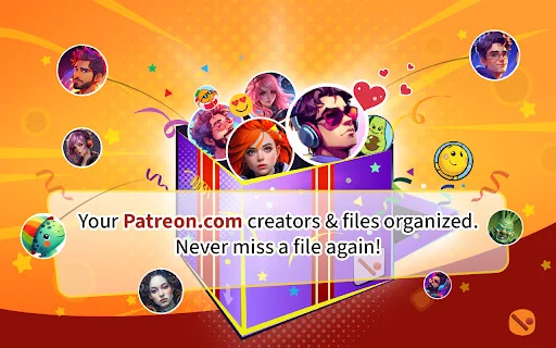Patreon Easy Downloader: Kelola & Unduh Konten Patreon Anda - Screenshot 1