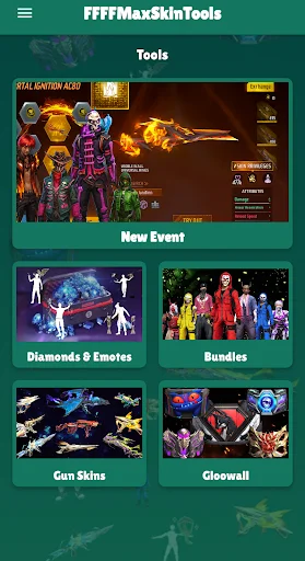 Download FF Max Skin Tool Viewer Terbaru – Koleksi Skin Keren - Screenshot 1