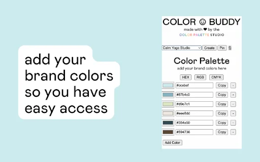 Download Color Buddy Terbaru – Alat Palette Warna Terbaik - Screenshot 1