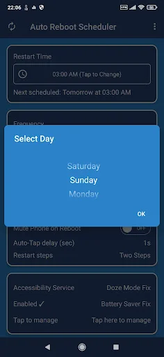 Download Restart – Auto Reboot Terbaru – Jadwalkan Ulang Ponsel - Screenshot 4