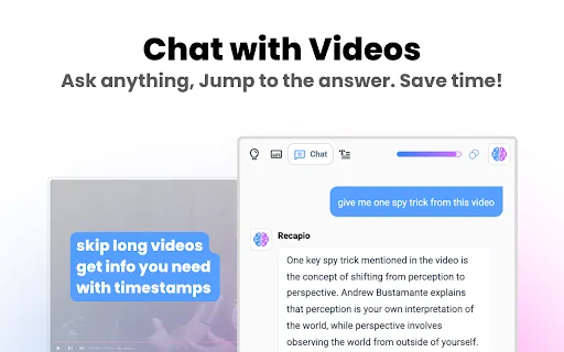 Recapio: Ringkasan Video YouTube AI Terbaik – Unduh Gratis - Screenshot 3
