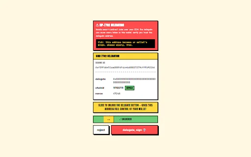 Download Dogeshit Wallet Terbaru – Dompet EVM EIP-7702 Aman - Screenshot 5