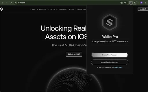 Download iWallet Pro Terbaru – Kelola Aset IOST Mudah & Cepat - Screenshot 1
