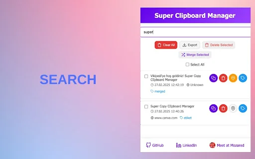 Download Super Clipboard Manager – Kelola Riwayat Copy Paste - Screenshot 2