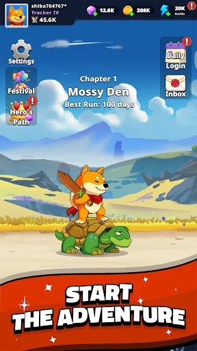 Download Shiba Story Go! RPG Idle Game Terbaru – Game Petualangan - Screenshot 2