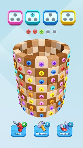 Download Screw Land 3D Terbaru – Puzzle Sekrup Seru & Gratis - Screenshot 21