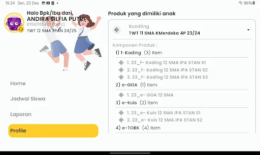 Download GO Expert (ORTU) Terbaru – Pantau Prestasi Belajar Anak - Screenshot 11
