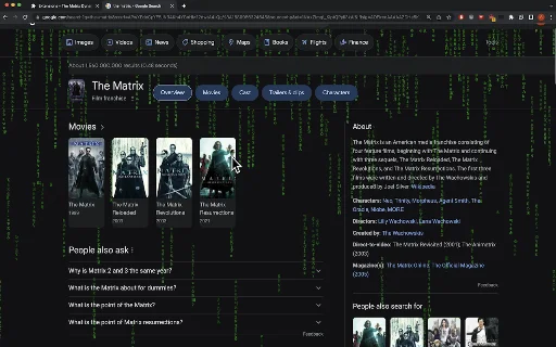 Unduh The Matrix Dynamic Background Terbaru – Kustomisasi Keren - Screenshot 1