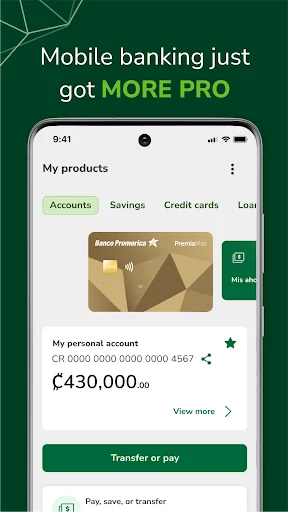 Unduh Promerica Móvil Terbaru – Aplikasi Perbankan Cerdas - Screenshot 8