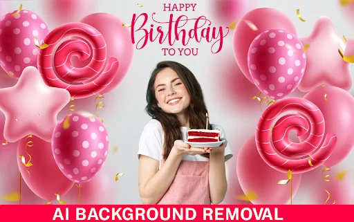 Download Happy Birthday Photo Frame – Bingkai & Video Ultah - Screenshot 4