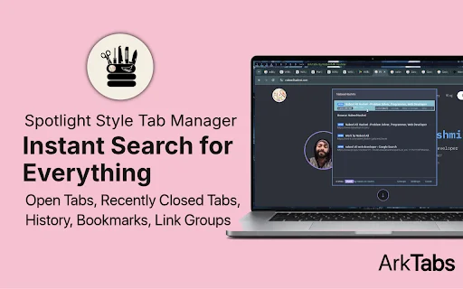 ArkTabs: Kelola Tab Browser Lebih Cepat dengan AI – Unduh Gratis - Screenshot 2