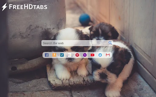 Download Cute Dog Puppies Terbaru – Wallpaper HD Gratis - Screenshot 3