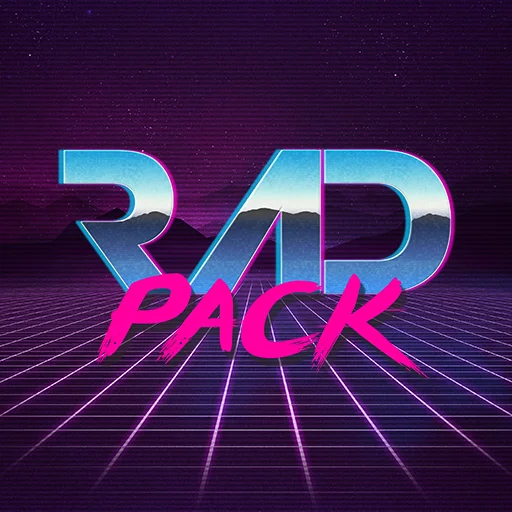 Download Rad Pack – 80’s Theme Terbaru – Kustomisasi Ikon Retro