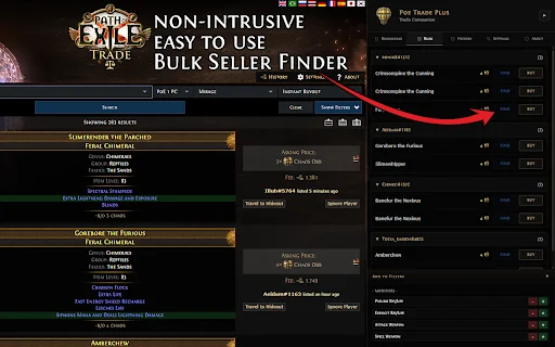 Download Poe Trade Plus Terbaru – Optimalkan Trading PoE Gratis - Screenshot 2