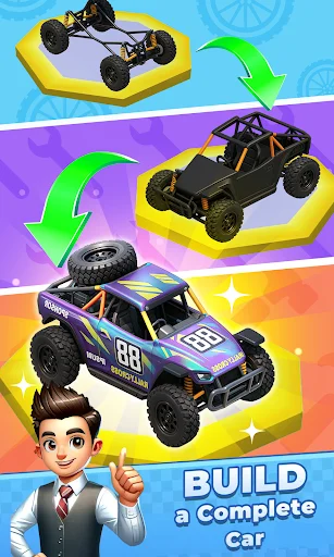Download Chrome Garage: Idle Cars Terbaru – Modifikasi Mobil Gratis - Screenshot 7