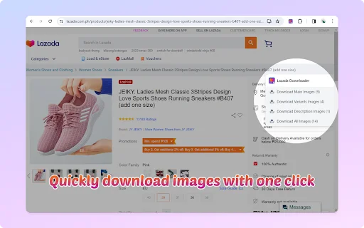 Download Lazada Downloader Terbaru – Simpan Gambar Produk Mudah - Screenshot 2