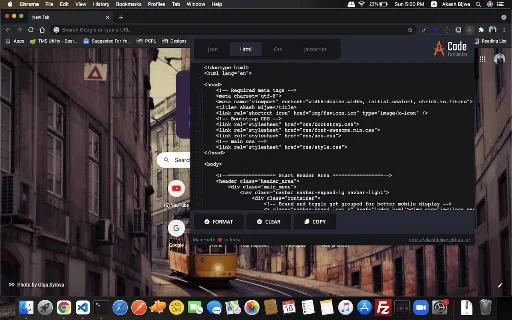 Code Formatter Chrome – Format HTML, CSS, JS, JSON Gratis - Screenshot 2