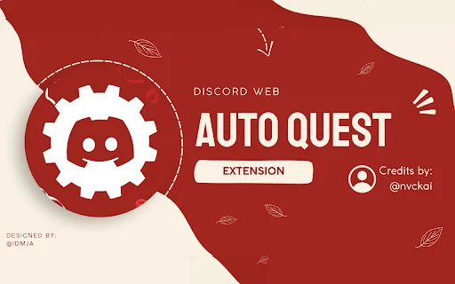 Discord Web Auto Quest Extension – Selesaikan Quest Discord Otomatis - Screenshot 1