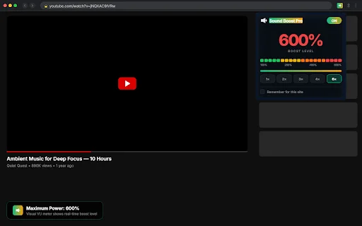 Download Sound Boost Pro Terbaru – Pengeras Suara Chrome Gratis - Screenshot 5