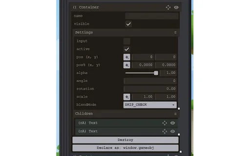 Download Phaser Debugger Terbaru – Alat Debug Game Phaser 3 - Screenshot 4