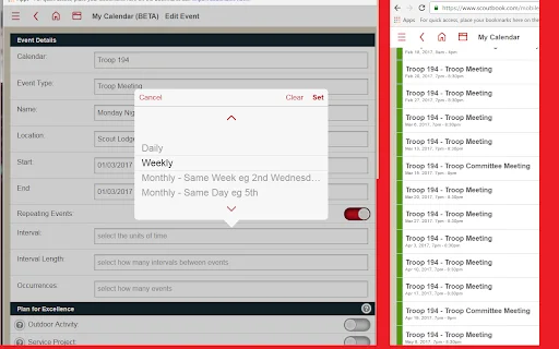 Feature Assistant untuk Scoutbook – Optimalkan Manajemen Pramuka - Screenshot 1