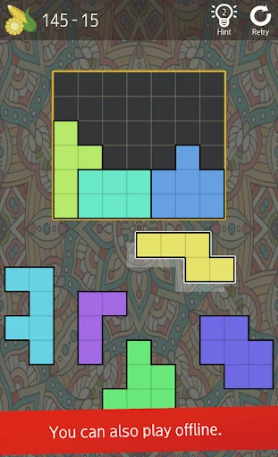 Download Block Puzzle (Tangram) Terbaru – Game Asah Otak Gratis - Screenshot 6