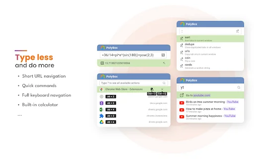 PolyBox: Launcher ChatGPT & Pengelola Tab Browser Terbaik - Screenshot 5