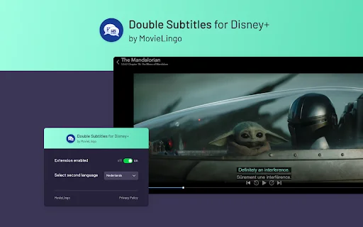 Download Double Subtitles for Disney+ – Belajar Bahasa Mudah - Screenshot 1