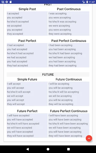 Download English Verbs Terbaru – Kuasai Konjugasi Bahasa Inggris - Screenshot 12