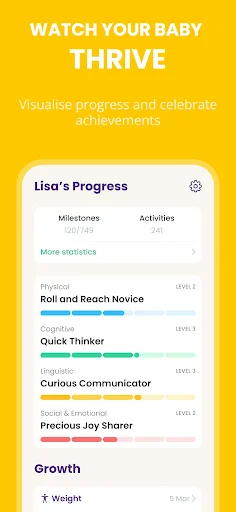 Baby Leap: Milestone Tracker – Pantau Tumbuh Kembang Bayi Anda - Screenshot 6