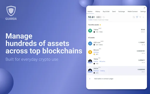 Download Guarda Crypto Wallet – Dompet Multi-Chain Aman & Mudah - Screenshot 2