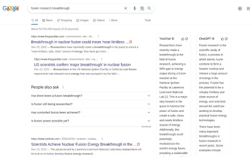 Download YouChat AI untuk Google – Integrasi Chatbot Cerdas - Screenshot 2