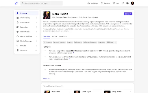 Unduh Distill Chrome Extension – Profil Perusahaan & Orang - Screenshot 2