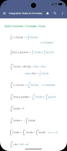 Download Calculus Quick Reference Terbaru – Rumus Kalkulus Lengkap - Screenshot 6