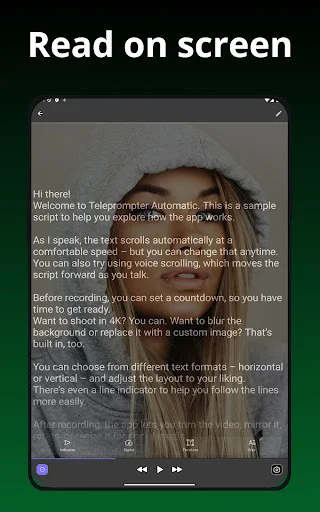 Download Teleprompter Automatic Terbaru – Rekam Video Mudah - Screenshot 13