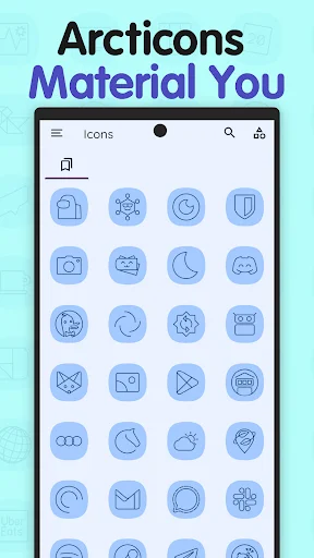 Arcticons Material You Icons Terbaru – Paket Ikon Gratis - Screenshot 1