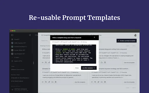 Download Promptmatic: Superpower ChatGPT – Kelola Prompt Terbaik - Screenshot 3