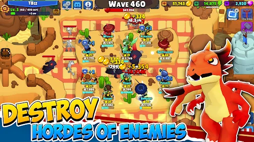 Download Idle Hero TD Terbaru – Game Strategy RPG Offline - Screenshot 15