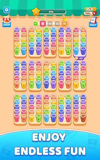 Download Coffee Color Stack Terbaru – Game Puzzle Kopi Seru - Screenshot 14