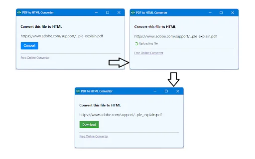 Download PDF to HTML Converter Terbaru – Ubah PDF ke HTML Gratis - Screenshot 1