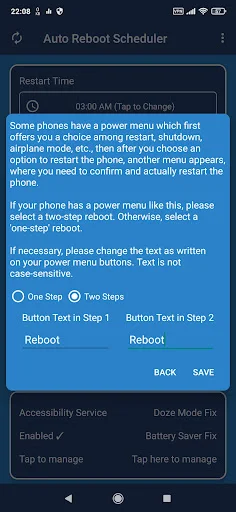 Download Restart – Auto Reboot Terbaru – Jadwalkan Ulang Ponsel - Screenshot 6